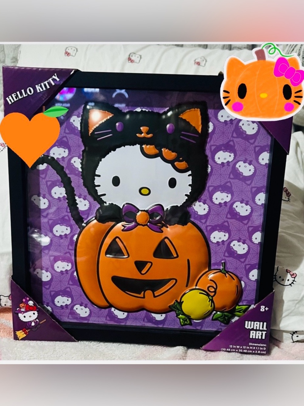 Hello Kitty Halloween Wall Art